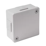 VP-21 Puszka n/t 86x86x40mm IP55 4-wl 2wkr dł.gum. popiel