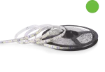TAŚMA LED NEXTEC 12V / SMD 5050 - 300 LED / IP63 / ZIELONY / PODŁOŻE BIAŁE / ROLKA 5m / 10mm