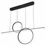 6970 Lampa wisząca Willow ind Pend LED 48W 2760lm czarna matowa