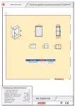 Obudowa poliestrowa - IP44/IP54, IK10, KS 53x60+KK daszek płaski