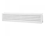 kratka drzwiowa 438x94 mm, biała WP145WH