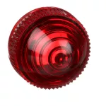 Harmony 9001K Plastikowa nasadka soczewki kopułowej, czerwona, 30mm