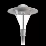 Oprawa AVENIDA HERITAGE LENS LED wersja P ED 18W 2300lm 3000K IP66 O21 - do ścieżek rowerowych szary II 18 W