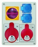 Rozdzielnica R-BOX 240/ 1x16A/4p, 1x32/4, 2x230V (0/1)
