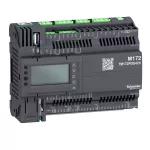 Modicon M172, Sterownik PLC HVAC, 12 DI, 12 AI, 12 DO, 6 AO, Wyświetlacz, Eth, CAN, RS485, USB miniA/B, µSD