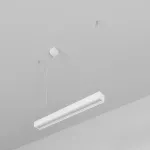 IMA 600 wisząca LED 18W/1746lm/4000K, 230V, biały sygnałowy (mat struktura) RAL 9003