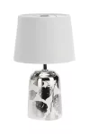4548 Lampka nocna Sonal E-14/ 1x max. 40W IP20 srebrny/biały 230V, 50Hz