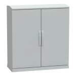 Obudowa poliestrowa PLAZT IP44 otwarta podłoga, wentylowany dach 1000x1000x420 mm, PanelSet