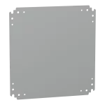 Płyta montażowa pełna ocynkowana do obudowy PLA 500x500 mm, PanelSet