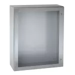 PanelSeT Obudowa wisząca ze stali nierdzewnej S3X IP66 304L drzwi transparentne 500x 400x200mm
