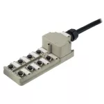SAI-8-MF 5P PUR 5M Pasywny rozdzielacz czujnik / człon wykonawczy (z przewodem), nr.katalogowy 1804590000