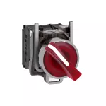 Harmony XB4 Przełącznik 2 pozycje czerwony LED 110/120V piórko krótkie metalowy stabilny