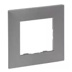 Niloe Step - ramka pojedyncza 1x- kolor stalowy, Legrand
