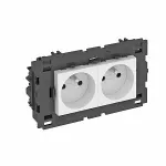 STD-F0C8 RW2 Gniazdo 0°, NF, podwójne, Connect 80