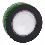 Główka wskaźnika świetlnego, Harmony XB5, płaska, plastik, biała, Ø30, gładka soczewka do LED