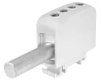 Złączka szynowa gwintowa aparatowa AL/CU ZGGB1x70/2x35s szary