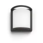 Samondra wall lantern anthracite 1x12W myGarden Kinkiet