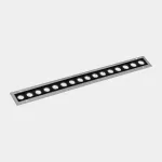 Lineal lighting system IP65-IP67 Cube Linear Efficiency 1000mm Recessed LED 67.6W LED warm-white 2700K Grey 6320lm BD17-67V8S1BB34