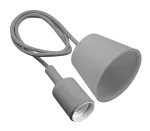 LAMPA WISZĄCA MINIO, E27, max.60W, AC220-240V, 50/60Hz, DŁUGOŚĆ KABLA 100 cm, SZARA