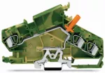 3-przewodowa złączka PE 6 mm², żółto-zielony