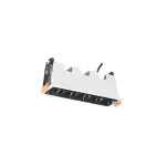 Downlight Jim 4 LEDS LED 10.3W LED warm-white 3000K ON-OFF White IN IP20 / OUT IP54 850 TC-0121-BLA