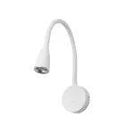 Reading lights Crobat LED 3.8W LED warm-white 3000K ON-OFF White 311lm DE-0268-BLA