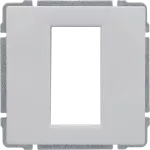 KOS 66 Uchwyt do instalacji modułów 45x22,5 z redukcją ramki BIAŁY