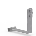 [OG] Uchwyt pod dachówkę z zamkiem Domino H-100mm