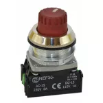 PROMET Przycisk NEF30-WRXY/W3 czerwony