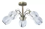 2271 Żyrandol Joel E-27/5x60W brąz 230V, 50Hz