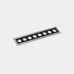 Lineal lighting system IP65-IP67 Cube Linear Efficiency 500mm Recessed LED 33.8W LED warm-white 2700K Grey 3160lm BD15-34V8S1BB34