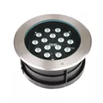 Oprawa RUNA 4 LED 250 ED 19W czerwony IP67 10 czarny 19 W
