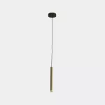 Pendant Candle 1 Body Surface LED 4.1W LED warm-white 2700K ON-OFF Brass 154lm 00-6017-27-27