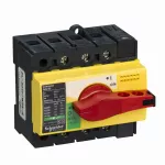Compact INS INV, rozłącznik INS80 żółto-czerwony 80A 3P
