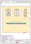 Obudowa poliestrowa - IP44/IP54, IK10, OSZ 26x2x80 daszek płaski