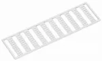 Tabliczka z oznacznikami WMB; jako karta; z nadrukiem; 710, 720 ... 800 (po 10x); rozciągalne z 5 mm do 5,2 mm; nadruk pionowo; do montażu zatrzaskowego; biały