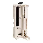 Modicon TM5, moduł bazowy do modułu interfejsu TM5NCO1 i TM5NS31 oraz modułu zasilania TM5SPS3, 24 VDC, biały