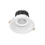 Downlight Dorit Ø140mm LED 15.7W LED warm-white 3000K ON-OFF White IN IP20 / OUT IP54 1530.00 TC-0349-BLA