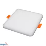 OPRAWA DOWNLIGHT LED WALED 18W 4000K 1550LM IP66/IP20 PF>0.9 185x185x20MM KWADRAT BIAŁY