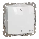 Łącznik 2-biegunowy IP44, Sedna Design & Elements, biały