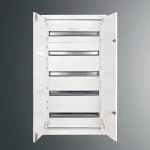 Rozdzielnica p/t modułowa RW 30NN 5x24S 952x503x200; szyna TSH35; zamek patent.9081; IP30; RAL9003