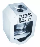 Zacisk szynowy V25-120SW metaliczny