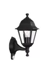 LIMA wall lantern black 1x60W 230V IR