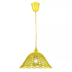 Lampa sufitowa Moderna K3 E27 60W żółta