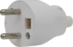 POWER Wtyczka rozbieralna prosta BIAŁY, 400460