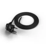 PP-50/2M/3X1/OMY ŻO Przewód przyłączeniowy z wtyczką kątowa UniSCHUKO; 3x1; OMY żo; 2m; czarny
