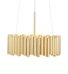 Markslojd lampa wisząca Level 3L 3xE27 złota 108047