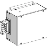 Kaseta zasilająca, Canalis KSA250, 250 A, 3L+N+PE, RAL9001