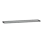PanelSeT Standardowy przepust kablowy 545x 130mm do S3D o szerokości 600mm, głębokości 200…250mm