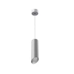 PIXO 210 wisząca max 1x50W, GU10, 230V, kolor srebra, srebrny aluminiowy (mat struktura) RAL 9006 T068P21Wh963101